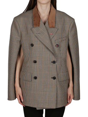 Maison Margiela Shrug Houndstooth Jacket