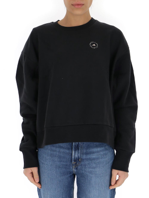 Adidas By Stella Mccartney Logo Printed Sweatshirt