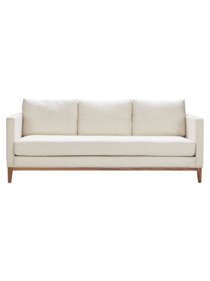 Guilford Sofa With Solid Wood Base Coastal Cream - Finch