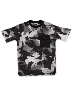 Dolce & Gabbana Kids Camouflage Print T-shirt