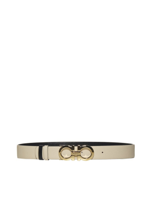 Salvatore Ferragamo Gancini Reversible Belt