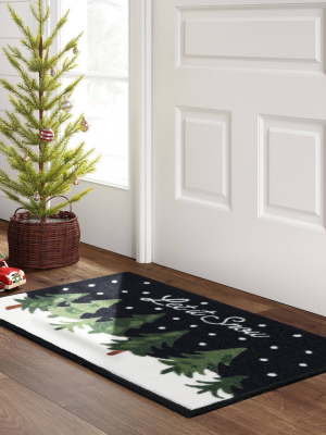 20"x34" Let It Snow Accent Rug - Wondershop™