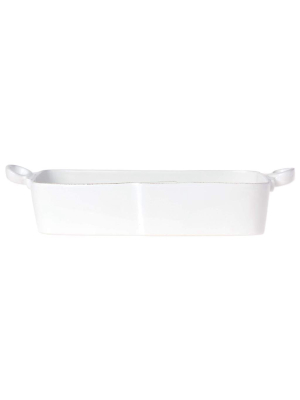 Vietri Lastra Rectangular Baker