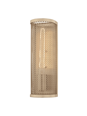 Britt 1 Light Wall Sconce - Aged Brass