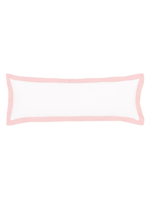 The Linden Pink Extra Long Lumbar Throw Pillow