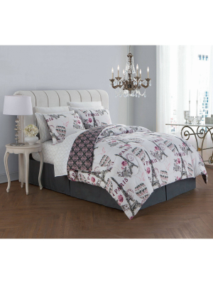 Geneva Home Fashion Darcy Paris Comforter & Sham Set