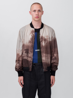 Postcard Bomber In Brown