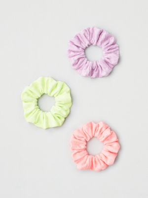 Aeo Neon Scrunchies 3-pack