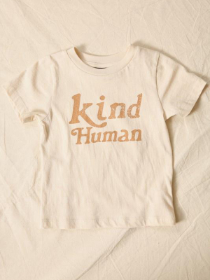 Kind Human Kid's Tee