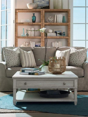 Alchemy Living Malibu Sail Lifttop Table - Ivory