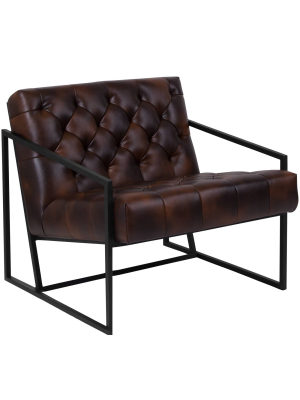 Hercules Tufted Lounge Chair - Riverstone Furniture