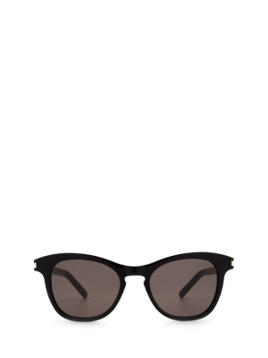 Saint Laurent Eyewear Butterfly Frame Sunglasses