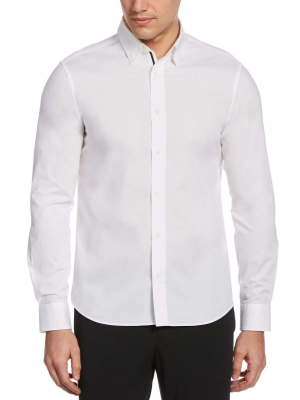 Untucked Slim Fit Solid Shirt