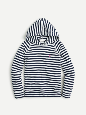 Girls' Dreamy V-neck Hoodie In Stripe