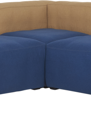 Hay Mags Soft Modular Sectional – Beige/blue