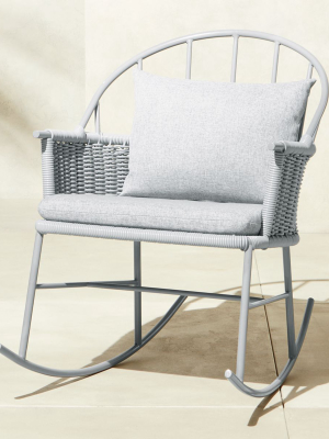 1730 Grey Rocking Chair