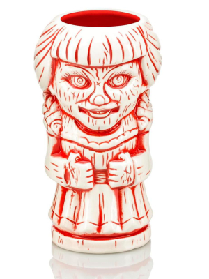 Beeline Creative Geeki Tikis Annabelle Doll Mug | Ceramic Tiki Style Cup | Holds 16 Ounces