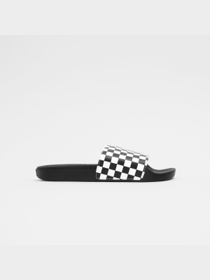 Vans Vault Slide-on - Checkerboard / White