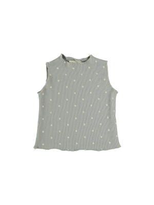 Organic Baby Tank Dots