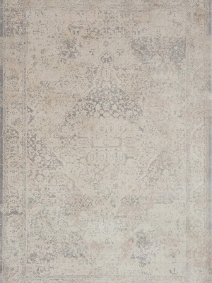 Loloi Magnolia Home Rug Everly Vy-03 Ivory/ Ivory