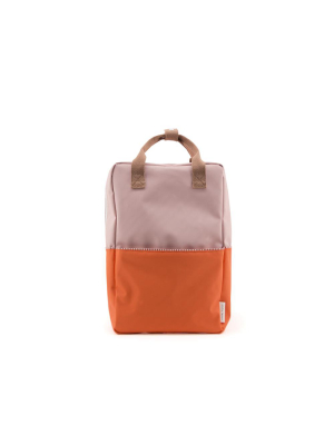 Large Colour Block Backpack