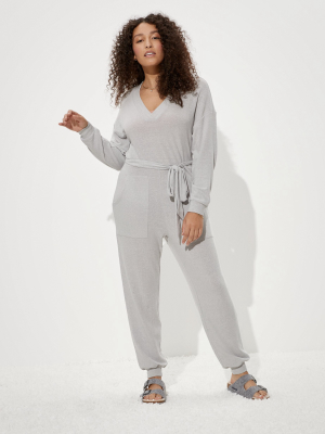 Ae Fleece Jogger Jumpsuit