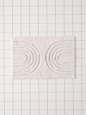 Modern Hilo Bath Mat