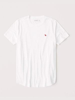 Curved Hem Icon Tee