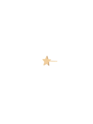 14k Midi Bitty Star Stud