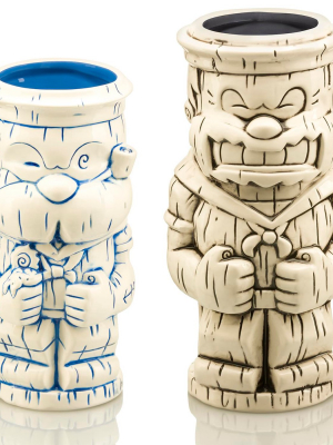 Beeline Creative Popeye & Bluto 2-pack Geeki Tikis 17oz And 23oz