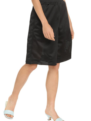 Fendi Logo Knee-length Shorts