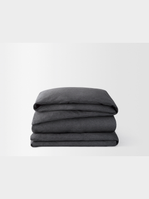 Modern Cotton - Body Duvet Cover In Charcoal