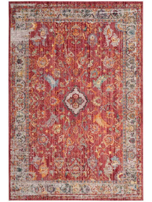 Bristol Garden Rose/light Gray Area Rug