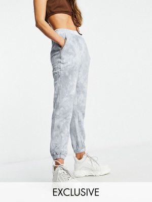 Sixth June Relaxed Sweatpants In Tie-dye Co-ord