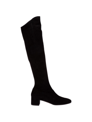 L'autre Chose Block Heel Over The Knee Boots