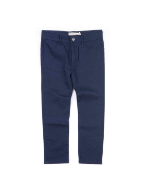 Skinny Twill Pant | Galaxy