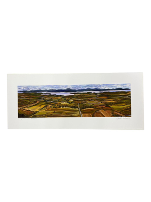 Autumn From Mt. Philo Art Print