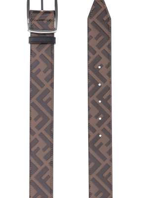 Fendi Ff Motif Print Belt