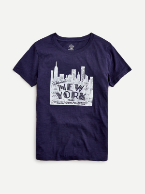 Vintage Cotton "new York" T-shirt