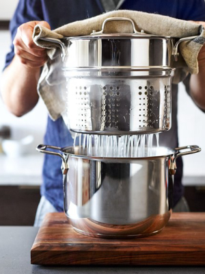 All-clad Gourmet Accessories Pasta Pot, 6-qt.