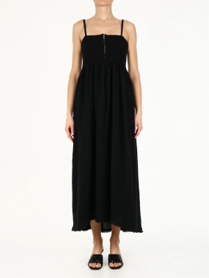 Jil Sander Smock-detail Draped Midi Dress