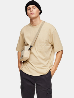 Stone Marl Boxy T-shirt