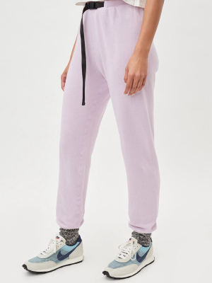 Belted Vintage Fleece Sweatpants / Prism