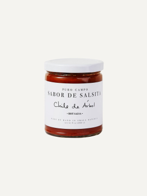 Salsa Chile De Arbol
