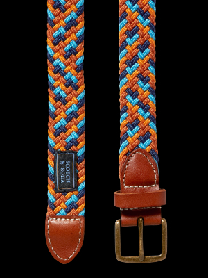 Color Pop Stretch Weaved Belt