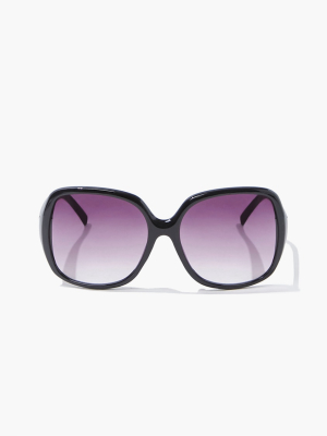 Square Contrast Sunglasses