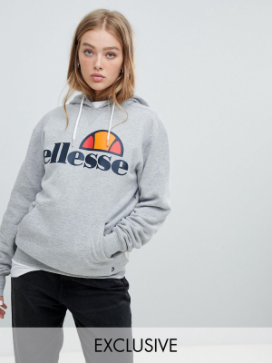 Ellesse Boyfriend Hoodie With Chest Logo