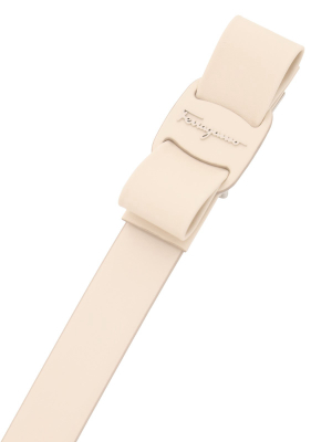 Salvatore Ferragamo Viva Bow Buckle Belt