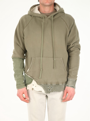 Greg Lauren Fragmente Distressed Hoodie