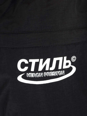 Heron Preston Logo Patch Jogging Pants